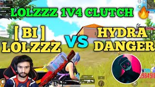 Bi team vs Hydra Danger team full intense fight in Hydra Elite customs | 1v4 clutch | Pubg emulator