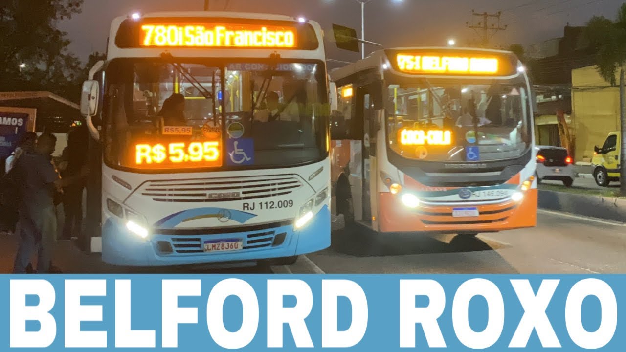 Av. Jorge Júlio da Costa Santos ( Belford Roxo ) - RJ - Movimentação de ônibus #73