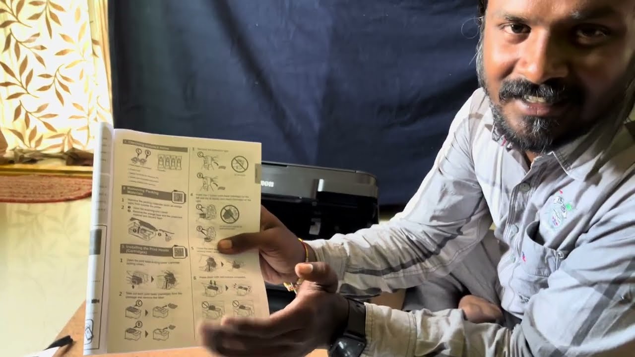 Многофункциональный цветной принтер Canon PIXMA Mega Efficient G3012 с WiFi. Обзор открытия Bosx.