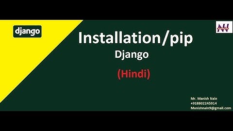 #2  How To Install Django On Windows | Django Tutorial For Beginners