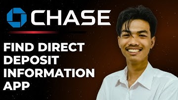 How To Find Your Direct Deposit Information In Chase Mobile