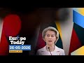 Von der Leyen viaja a Lituania y condena a Rusia mientras suben tensiones en el Báltico