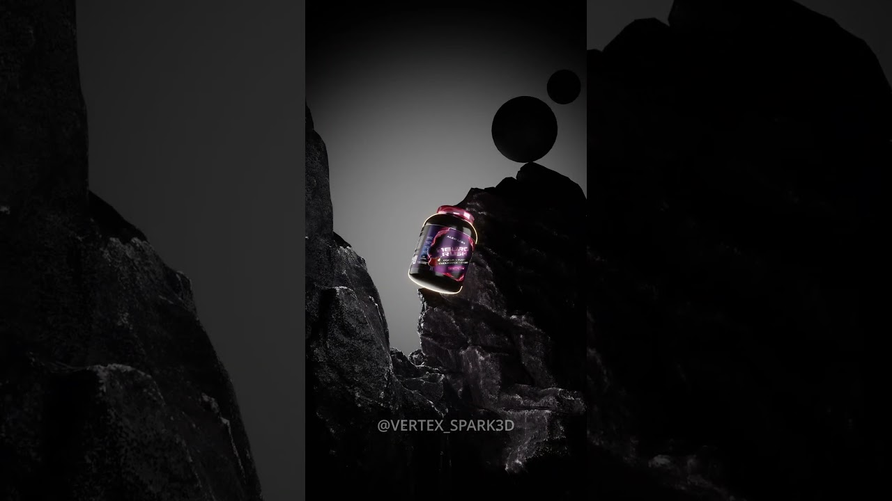 Whey protein - 3D Product animation in Blender 3D 