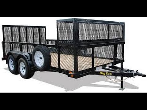 US Lawn Care Trailers Are AWESOME - YouTube