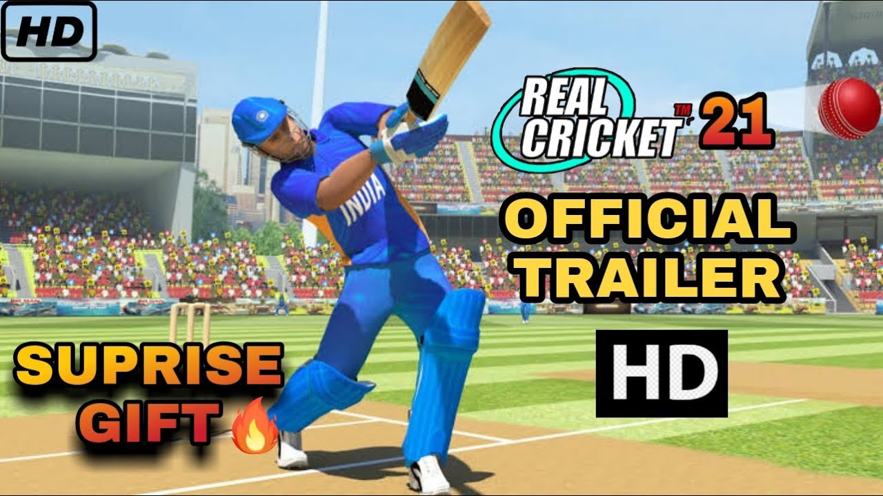 🔥Real Cricket 21 Official Trailer🔥|[Real Face][Career Mode][Live Audience]