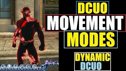 DCUO Movement Modes - Acrobatics - Flight - Skimming - Super Speed - DC Universe Online