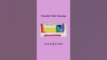 Periodic Table Trivia for Tuesday ⚛️ #periodictable