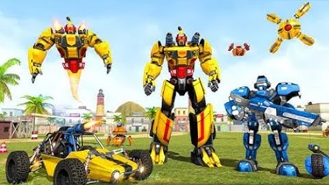 Flying Ghost Robot Car Part-2 | Amazing Transform Robot Android GamePlay | By Game Crazy