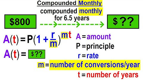 Algebra Ch 46: Exponential Functions (5 of 12) Solve Compounded MONTHLY Word Problem