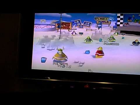 Club Penguin Game Day Wii Gameplay