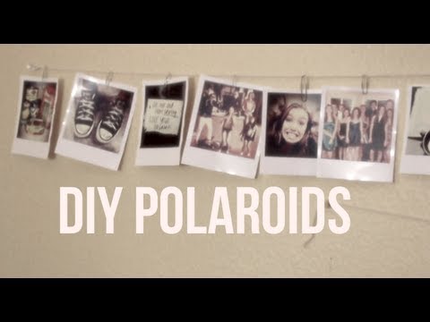 diy polaroid photos youtube