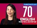 70 English Words You&#39;ll Use Every Day - Basic Vocabulary #47