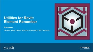 Utilities for Revit: Element Renumbering