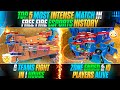 Top 5 most intense match in free fire esports history   best esports match in free fire