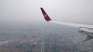 Landing at Jaipur Airport Spicejet / Corendon AirLines #jaipurairport #boeing #flight #landing