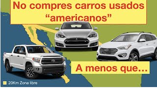 No compre carro Americano en 2023.  Para importarlos  deben del año 2014 y 2015. recuperatucarro.mx