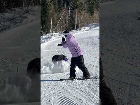 Когда решили повторить тренд… #snowboard #сноуборд #snawwall