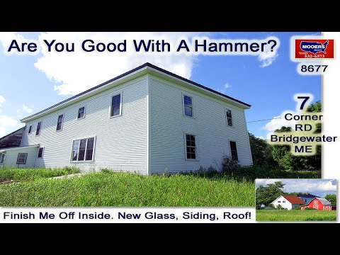 7 Corner RD, Bridgewater, ME home video tour