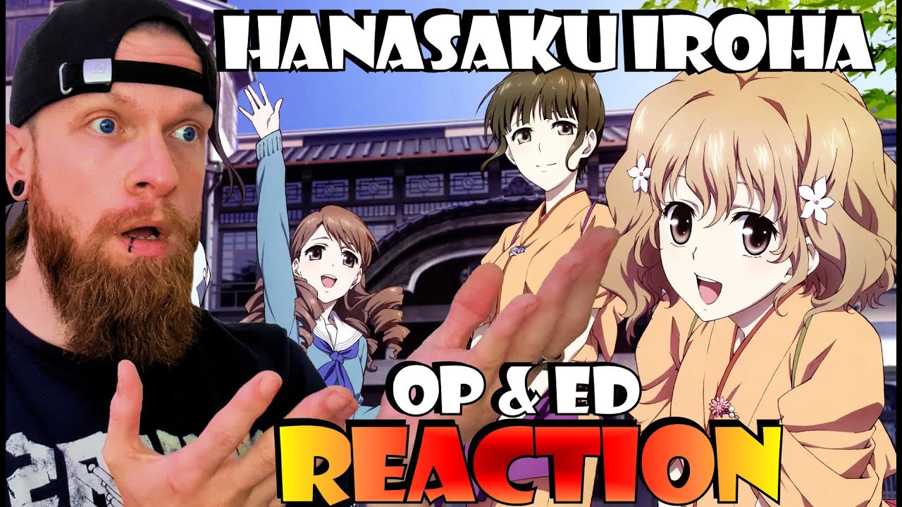 First Time Reaction Hanasaku Iroha!
