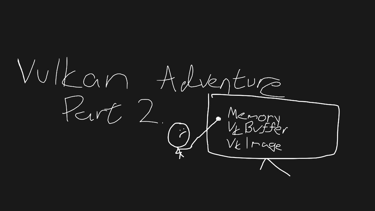 Vulkan Adventure Part 2 - Memory, VkBuffer and VkImage - YouTube