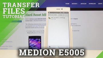 How to Transfer Photos in MEDION E5005 - Move Media