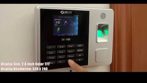 Time Attendance Fingerprint System