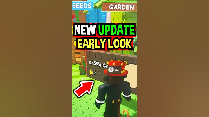 NEW UPDATE EARLY LOOK in Roblox Grow a Garden..