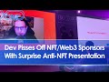 Dev Pisses Off NFT & Web 3 Sponsors Of Brazil Games Festival With Surprise Anti-NFT Presentation