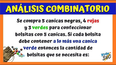 ANÁLISIS COMBINATORIO // 3 Ejercicios Resueltos Nivel Pre (parte 01)