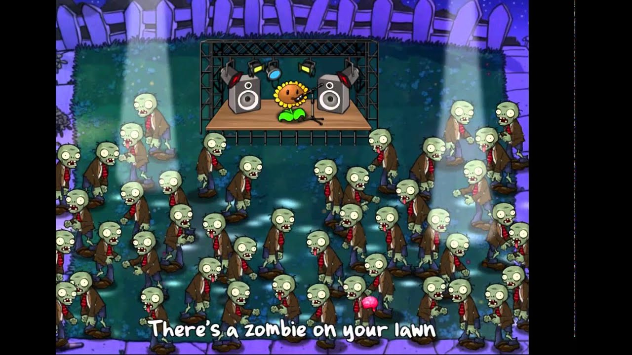 Песня зомби игра