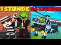 24 STUNDEN als POLIZIST in Minecraft! 😱 Polizei Challenge mit Helikopter!