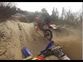 20180930 - Honda CRF & Yamaha WR - Testing Dunlop GeoMax MX-11 sand tyres... Approved!