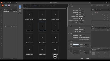 Making printables in Affinity Publisher: How to set up your document and choose page size