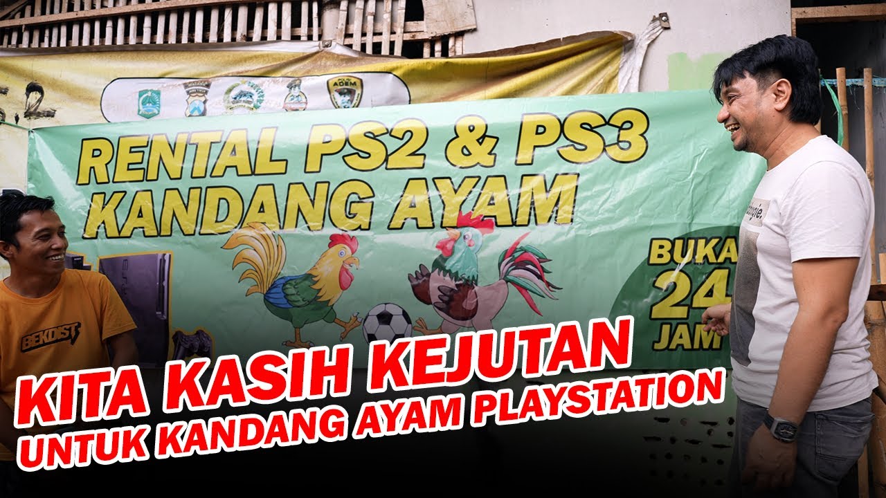 SURPRISE UNTUK RENTAL PS KANDANG AYAM