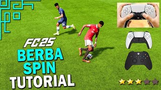The best SKILL MOVE for CUTTING INSIDE in EA FC 25 | BERBA SPIN TUTORIAL