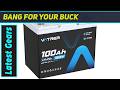 VATRER POWER 100Ah Lithium: The Ultimate All-Weather RV Battery Upgrade
