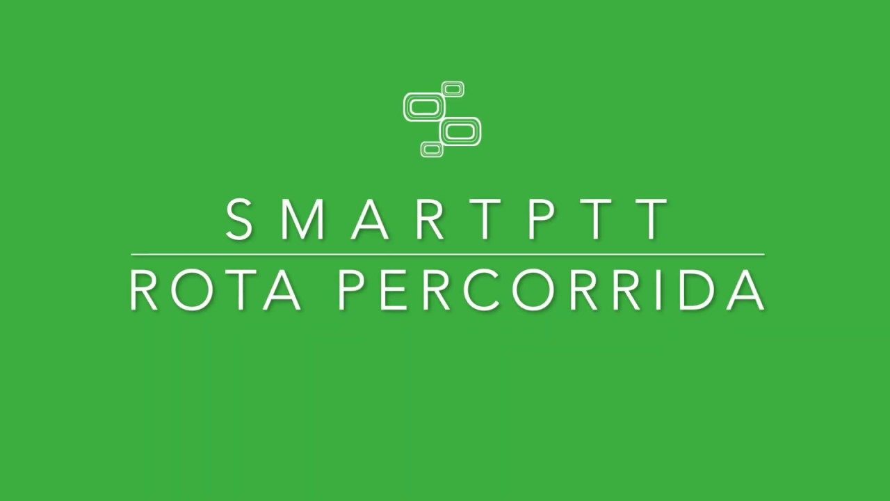 SmartPTT Rota Percorrida