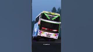 Aksi keren berakhir nyangkut 😄 #telolet #basuri #ets2indonesia #viral