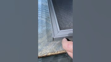 Frameless Pocket Lock Screen Window # Johnson Window Protective System