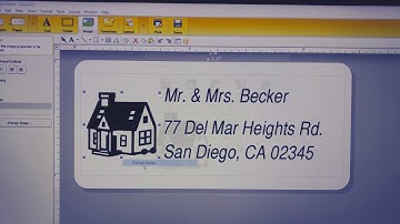 Adding Custom Images Clip Art P Touch Editor To Print Brother DK Label Printer