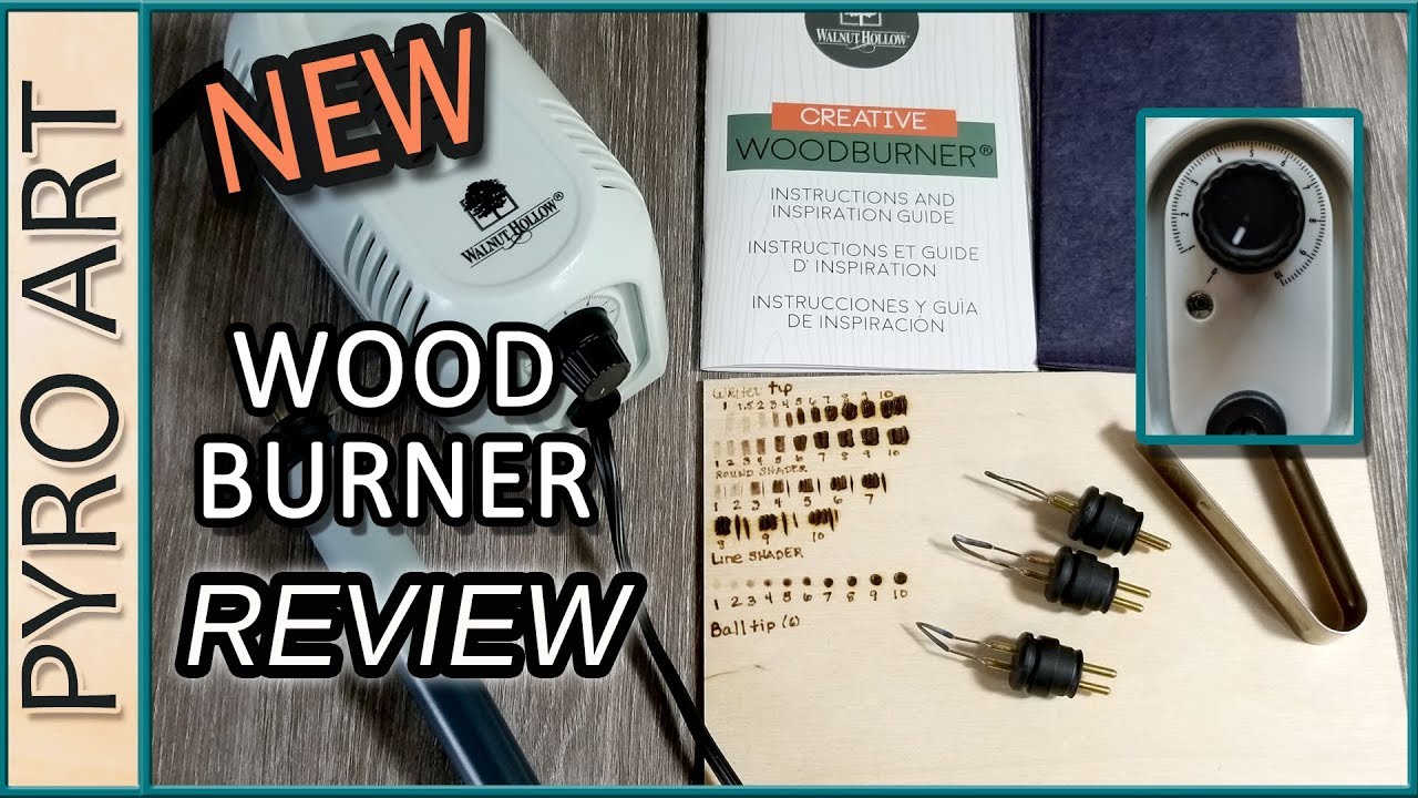 Pyrography: Walnut Hollow Creative Woodburner Review + BONUS video Carbon  Paper & Cleaning Tips 