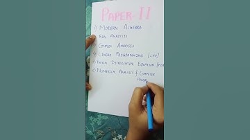 upsc maths 📊 optional syllabus: paper 2 #upsc #ias #ips #maths #aspirants  #shorts #mathematics