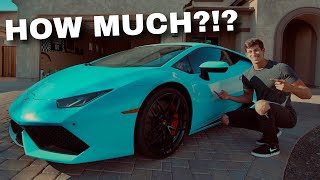 How Much MONEY Will I Lose Owning A LAMBO?!?