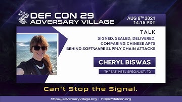 Cheryl - Signed, Sealed, Delivered Comparing Chinese APTs behind Software Supply Chain Attacks