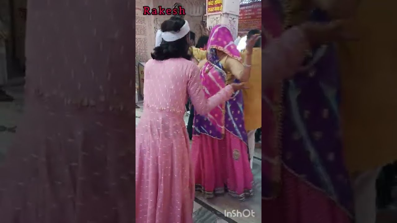 वृंदावन में निधिवन मंदिर में नाची सखियां#Nidhivan# mandir mein sakhiya Nach Rahi hai Vrindavan