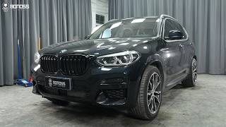 Match Highlights Best Fitment for 2021 BMW X3 BONOSS Wheel Spacers Front 25mm Rear 25mm Before and After