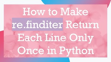 How to Make re.finditer Return Each Line Only Once in Python