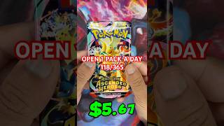 OPEN 1 PACK A DAY 118/365 #pokemonchannel #collectiblecard #pokemoncards #gengar #pikachu #charizard