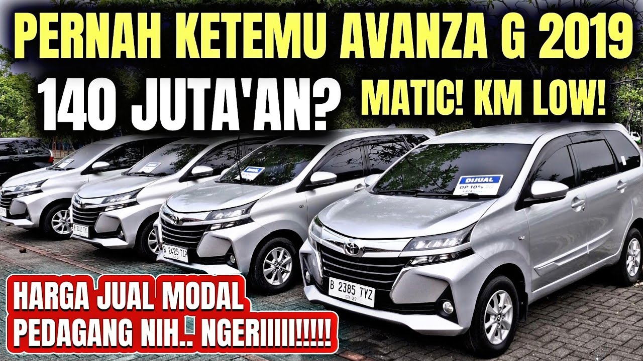 BAKUL AVANZA MURAH‼️ TURUN HARGA! KM RENDAH2 MATIC SEMUA! CICIL 3 JUTA AJA!