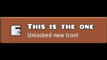 The fastest way to get the moai icon from the gd 2.2 trailer